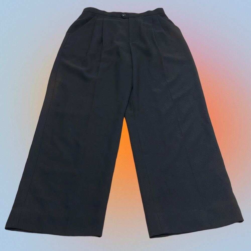 SASSCO Women’s 12P Black Pleated Super High Rise Dress Pant